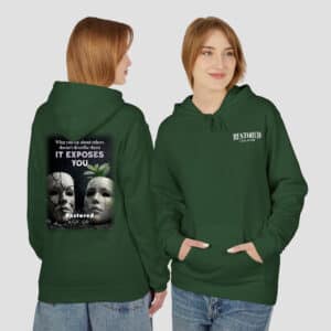 It Exposes You Graphic Hoodie Restored Faith Pullover Sweatshirt