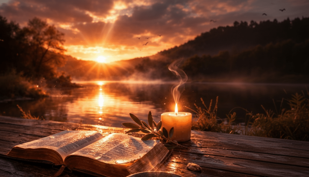 The quiet power of prayer – person praying quietly and trusting God