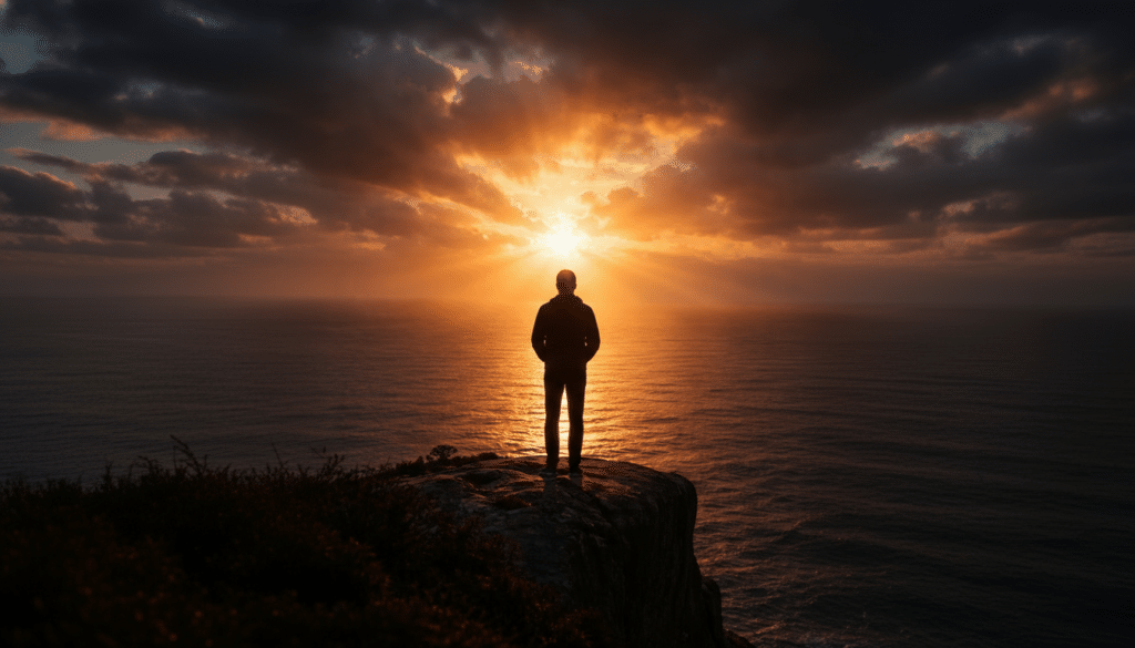 You Still Matter – person finding hope and light during emotional struggle