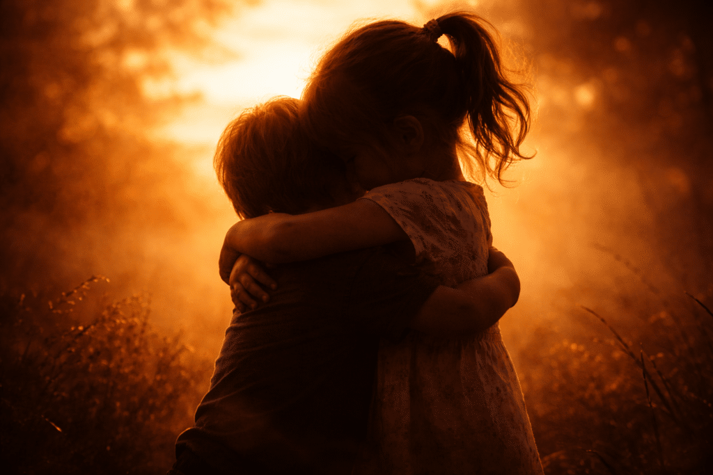 child showing pure love and trust symbolizing faith and innocence