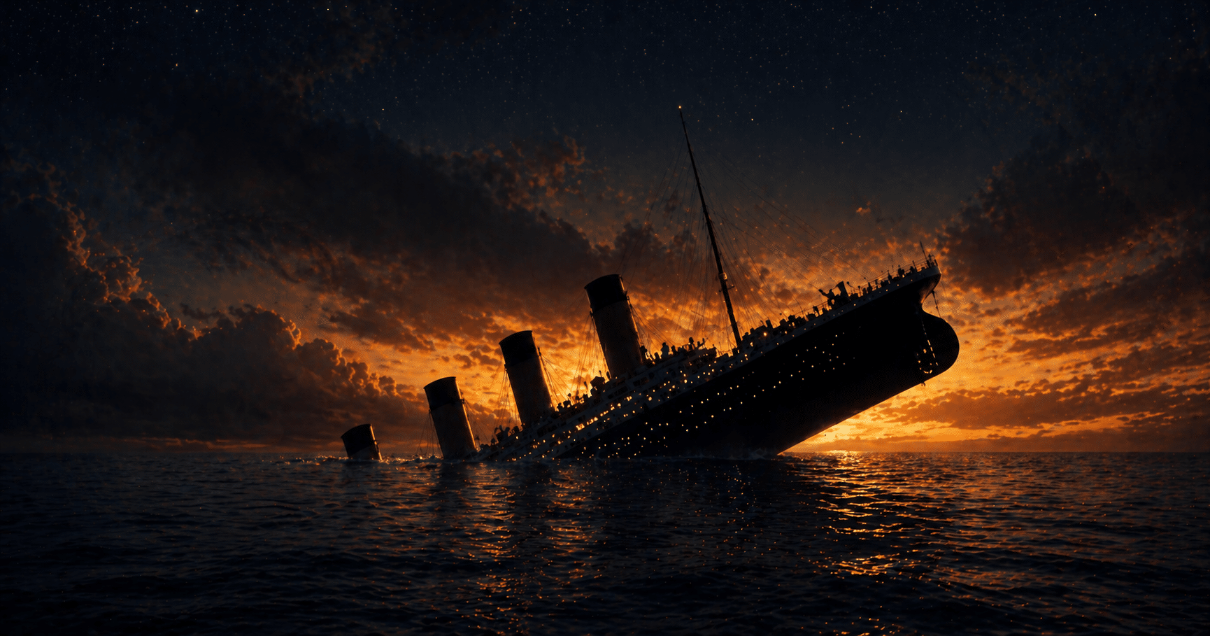 Eva Hart survivor of Titanic disaster remembering the night it sank