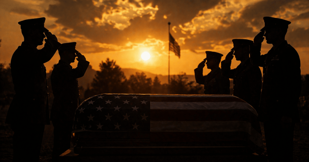 Vietnam veteran wearing service hat symbolizing honor, sacrifice, and remembrance