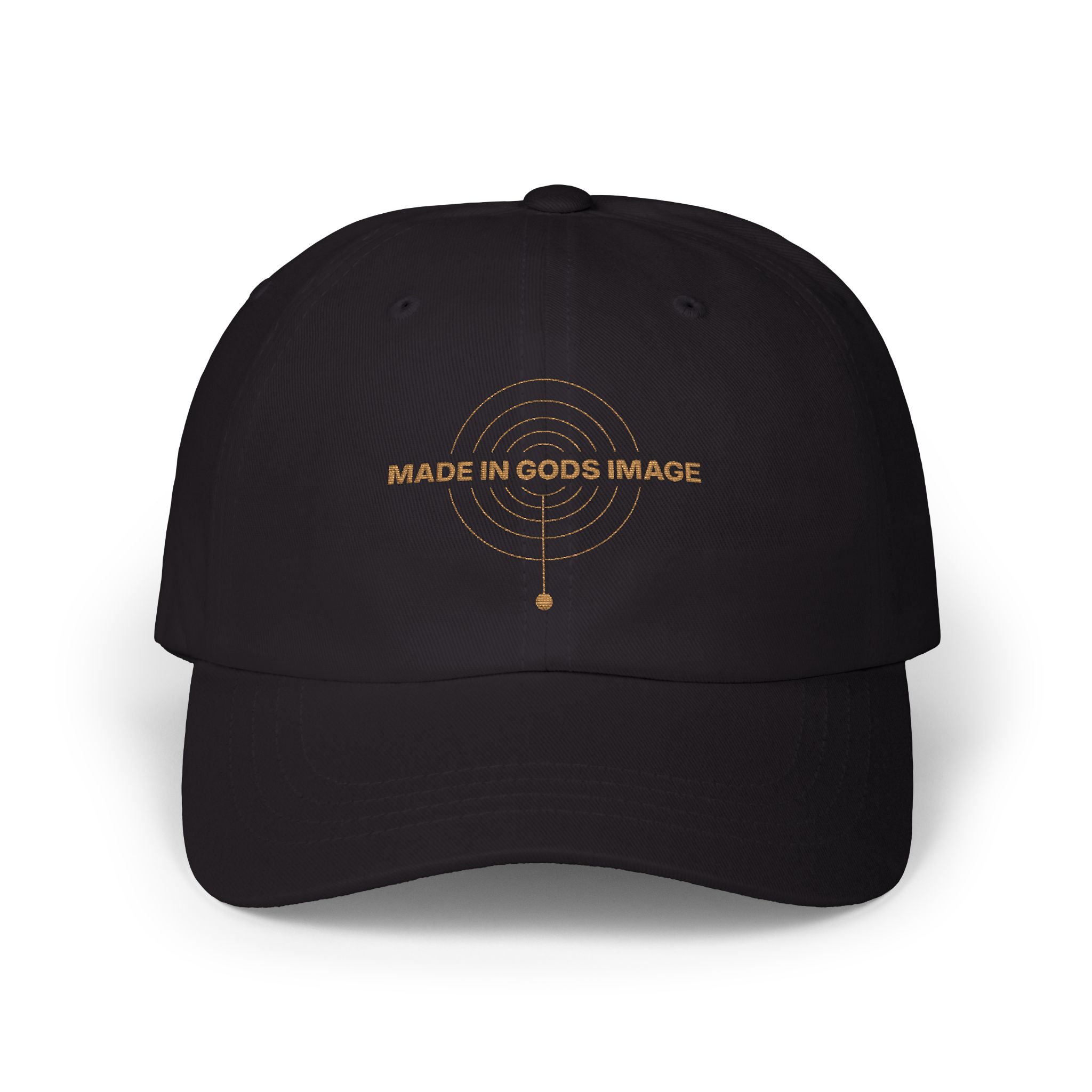 Made in God's Image Dad Cap Minimalist Christian Hat Style - Image 16