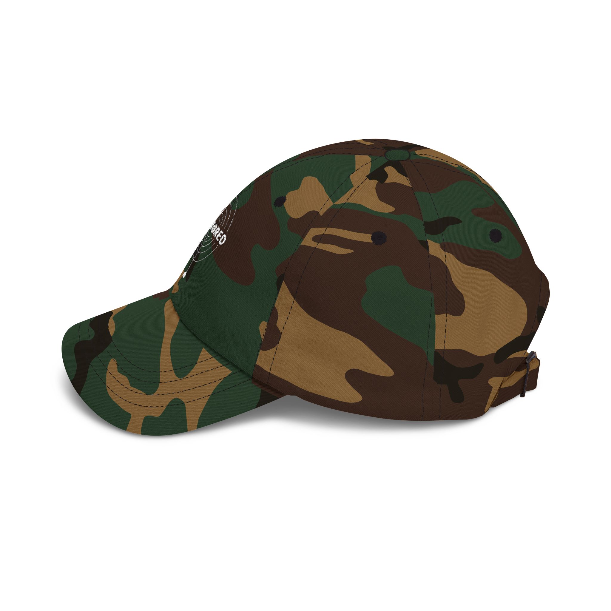 Restored Camo Dad Cap Embroidered Military Baseball Hat - Image 7