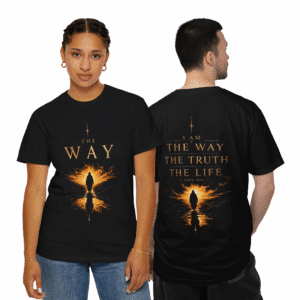 The Way Christian T Shirt I Am The Way Truth Life Faith Tee