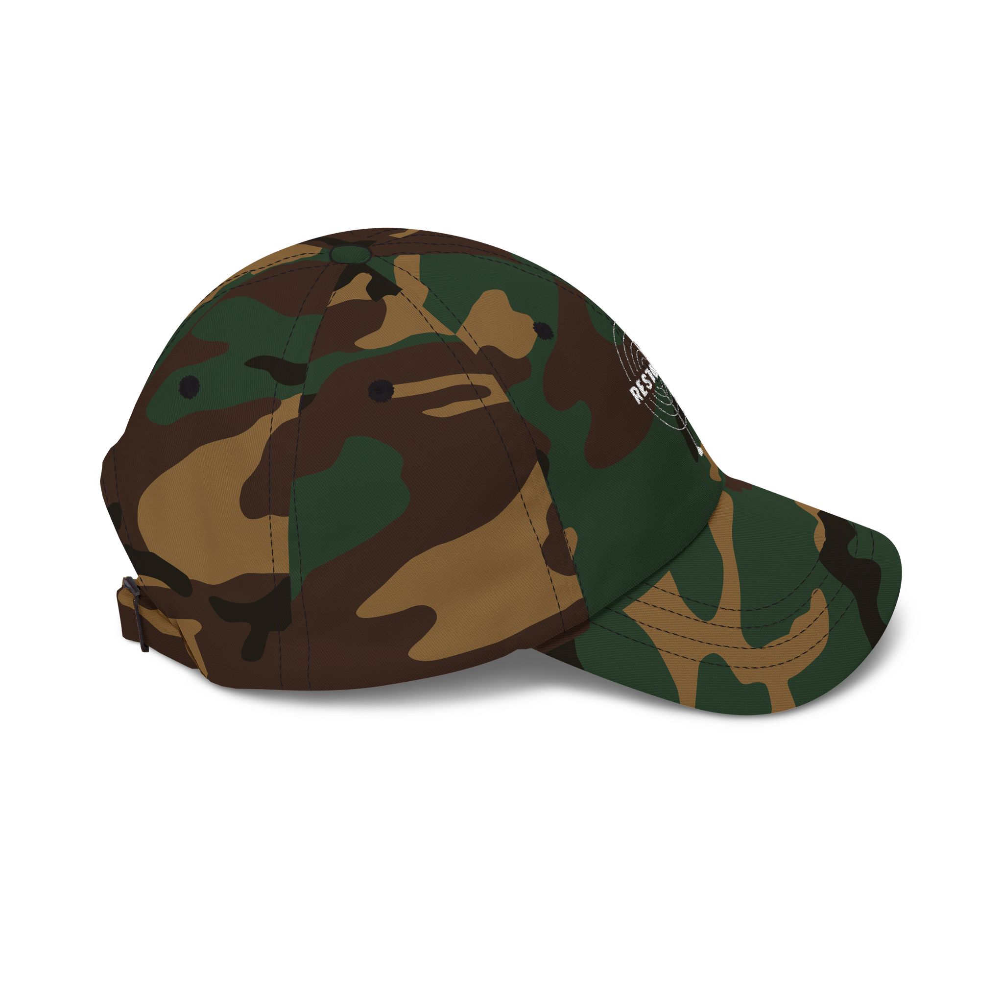 Restored Camo Dad Cap Embroidered Military Baseball Hat - Image 8