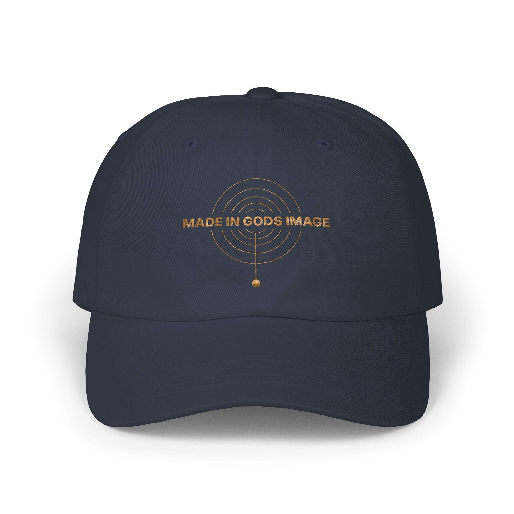 Made in God's Image Dad Cap Minimalist Christian Hat Style - Image 14