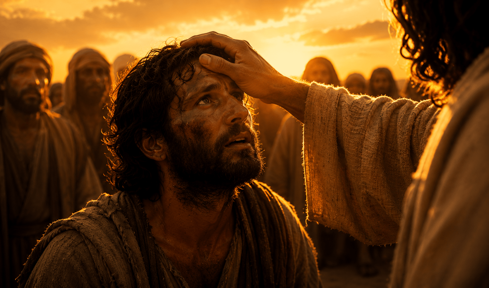 A radiant cross shining through darkness showing the light darkness could not bury through Jesus Christ