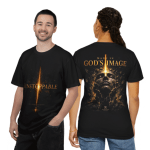Made in God's Image Unstoppable T-Shirt Christian Graphic Tee