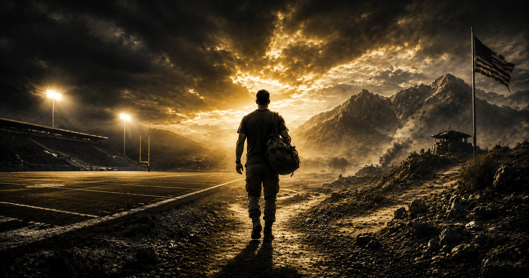 Pat Tillman, former NFL player and U.S. Army Ranger, remembered for his sacrifice, service, courage, and commitment to a greater purpose