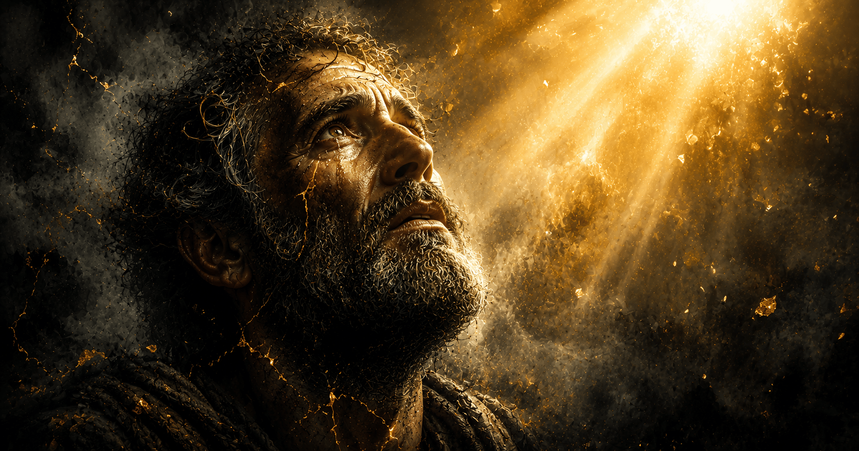 Peter the Apostle standing near the Sea of Galilee, symbolizing faith, restoration, discipleship, and devotion to Jesus Christ