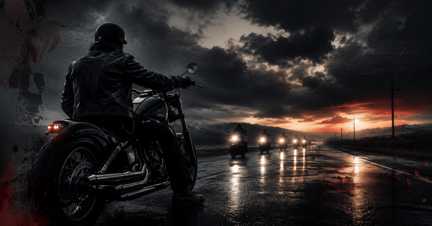 Members of the Hells Angels Motorcycle Club riding together, representing the true story of the Hells Angels, brotherhood, motorcycles, controversy, and outlaw culture.