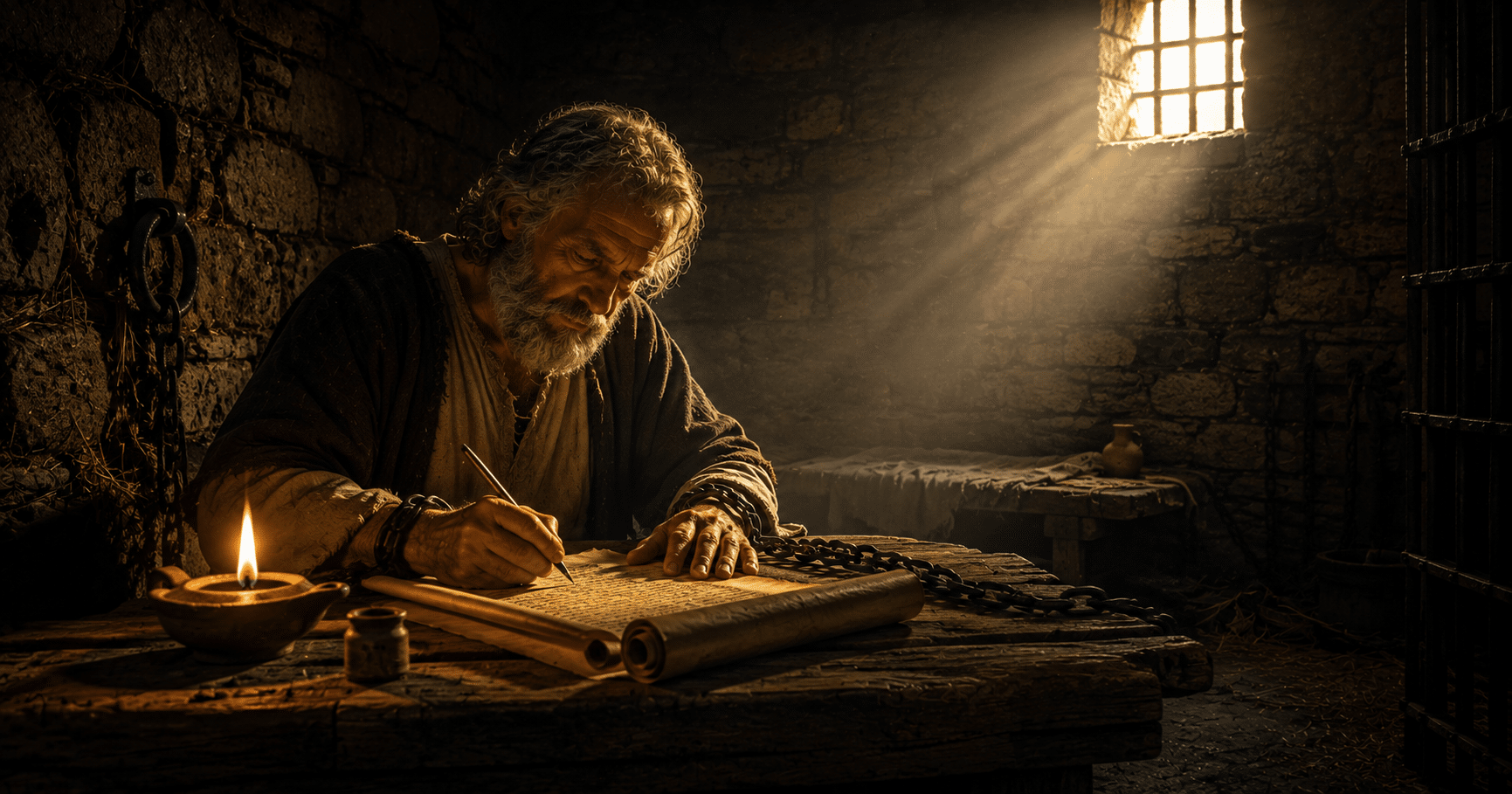 First and Second Timothy teaching Christians about remaining faithful to Christ through Scripture, courage, godliness, and perseverance.