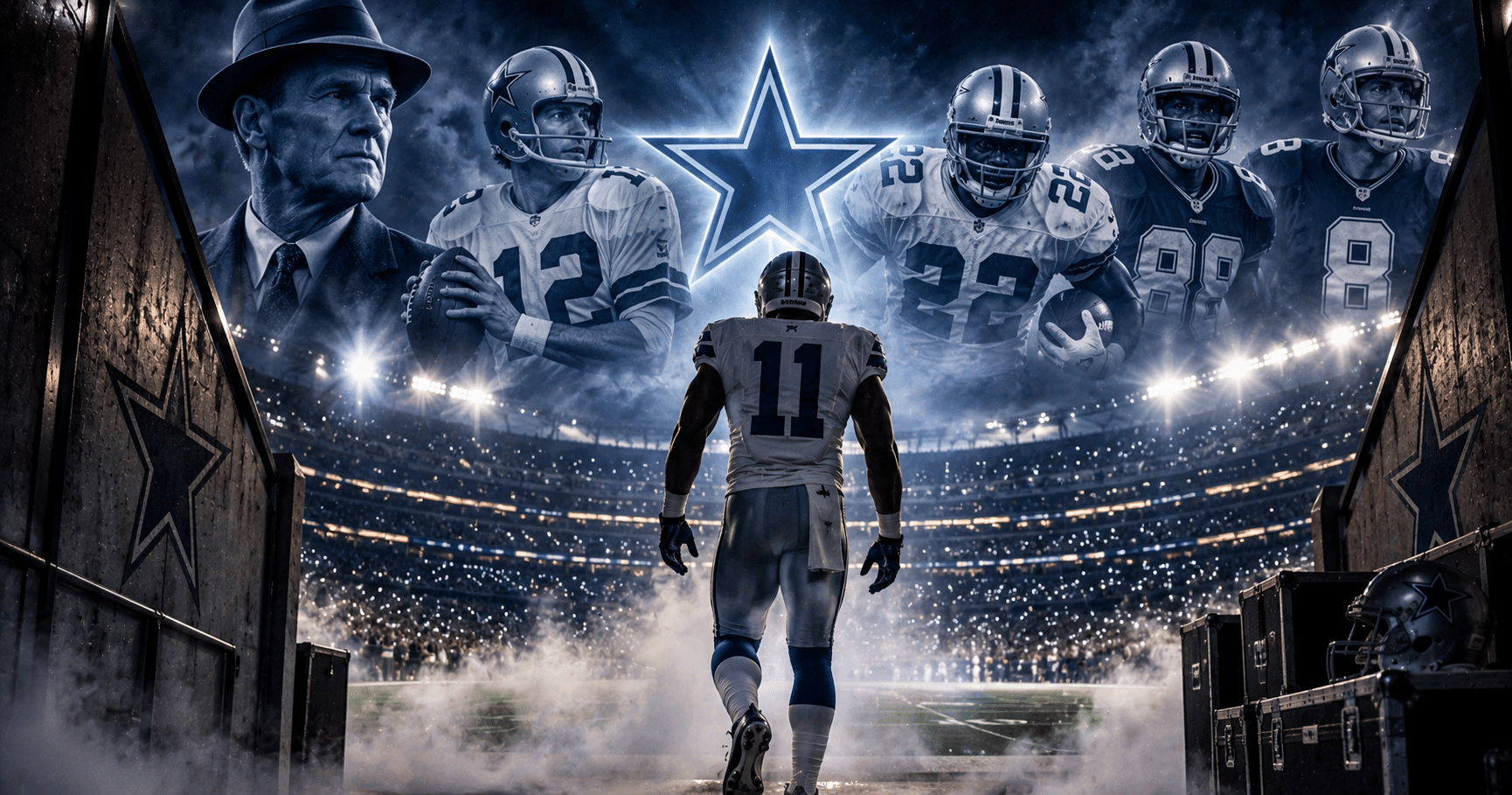 Dallas Cowboys true story showing the team's journey from an 0-11-1 debut to Super Bowl champions and America's Team