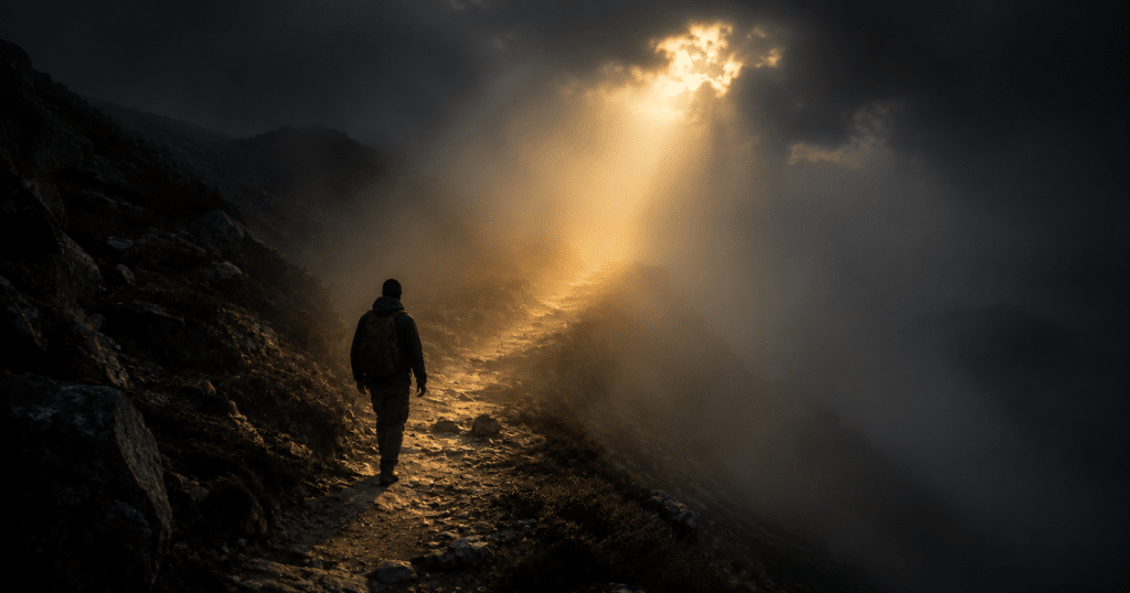 Trust God when you can't see the future, with biblical faith, courage, and confidence to keep walking one step at a time