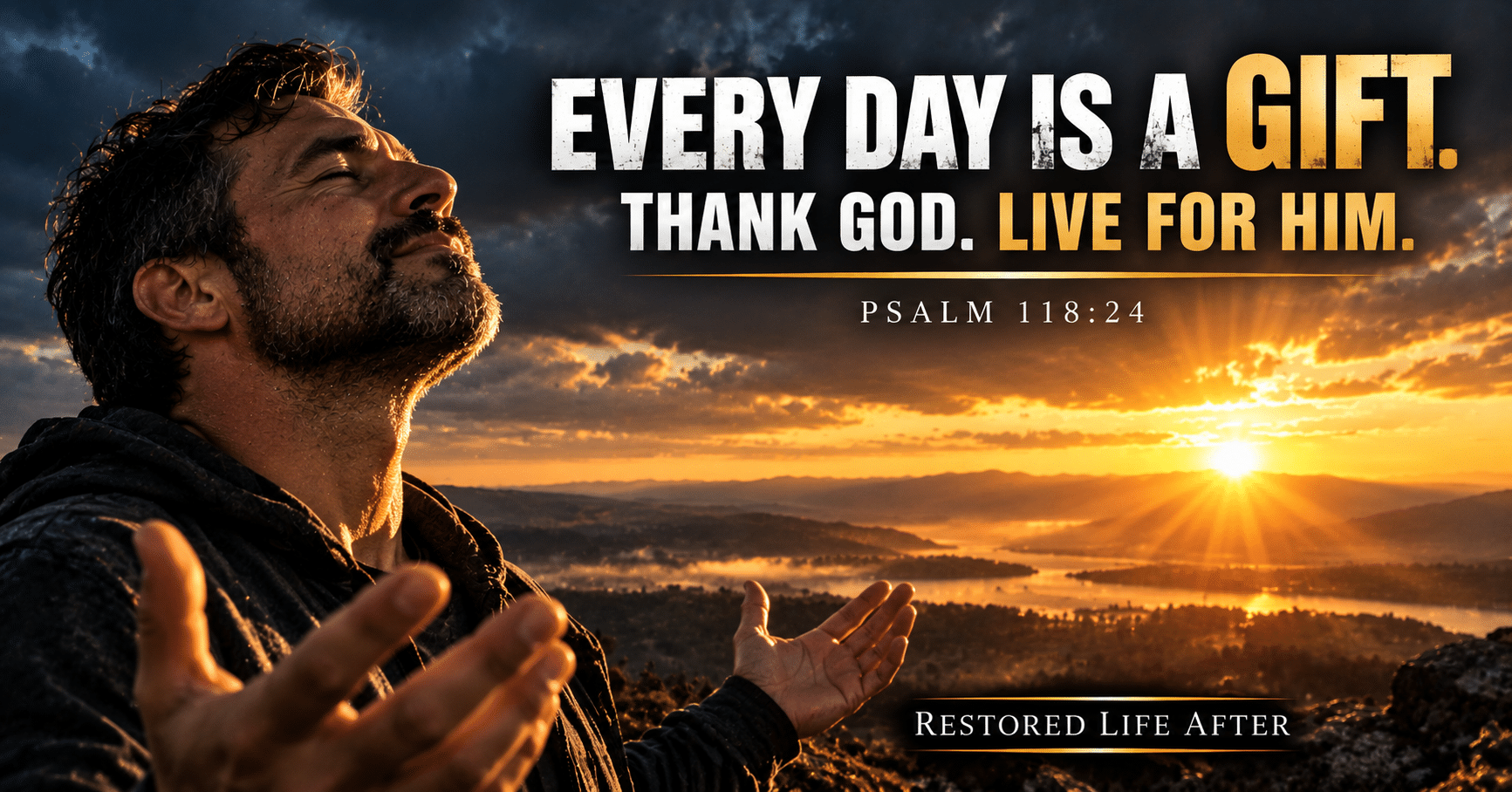 Every day is a gift from God, reminding us to be thankful, live faithfully, love others, and use each day to glorify Him