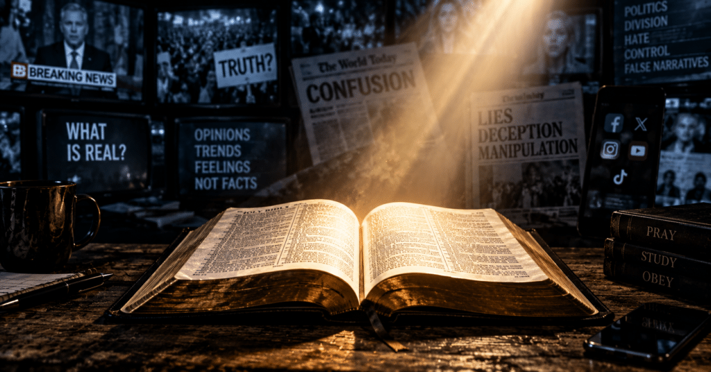 Searching for truth through the Bible, God's Word, and the teachings of Jesus in a world of changing opinions