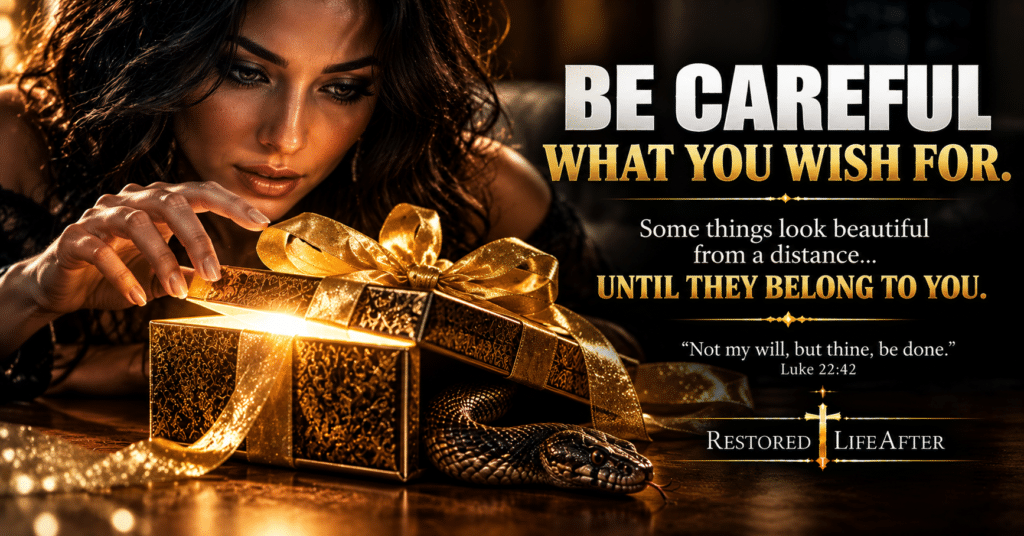 Be careful what you wish for and trust God's wisdom when a closed door may be protection rather than rejection