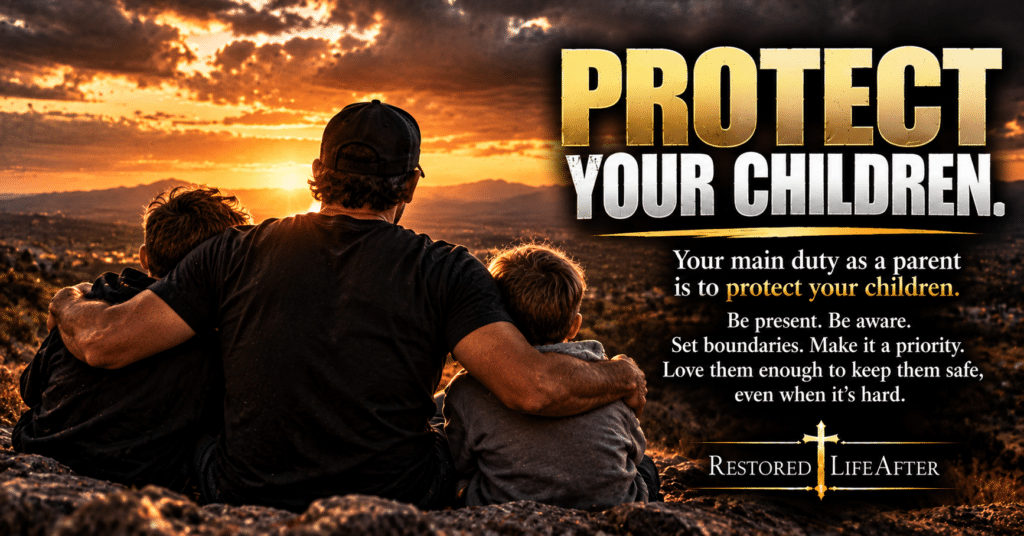 Protect your children with love, attention, boundaries, wisdom, and responsible Christian parenting