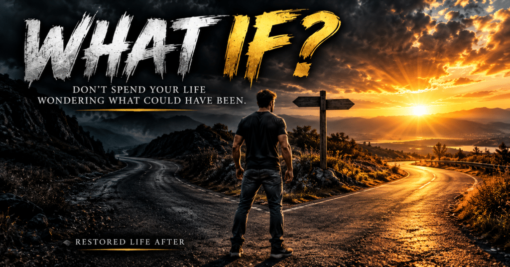 What if you took the chance? An inspirational reminder to overcome fear, trust God, pursue your dreams, and live without regret.